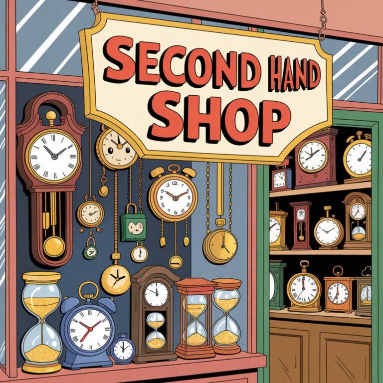The Second Hand Shop Next Door ⏰✨