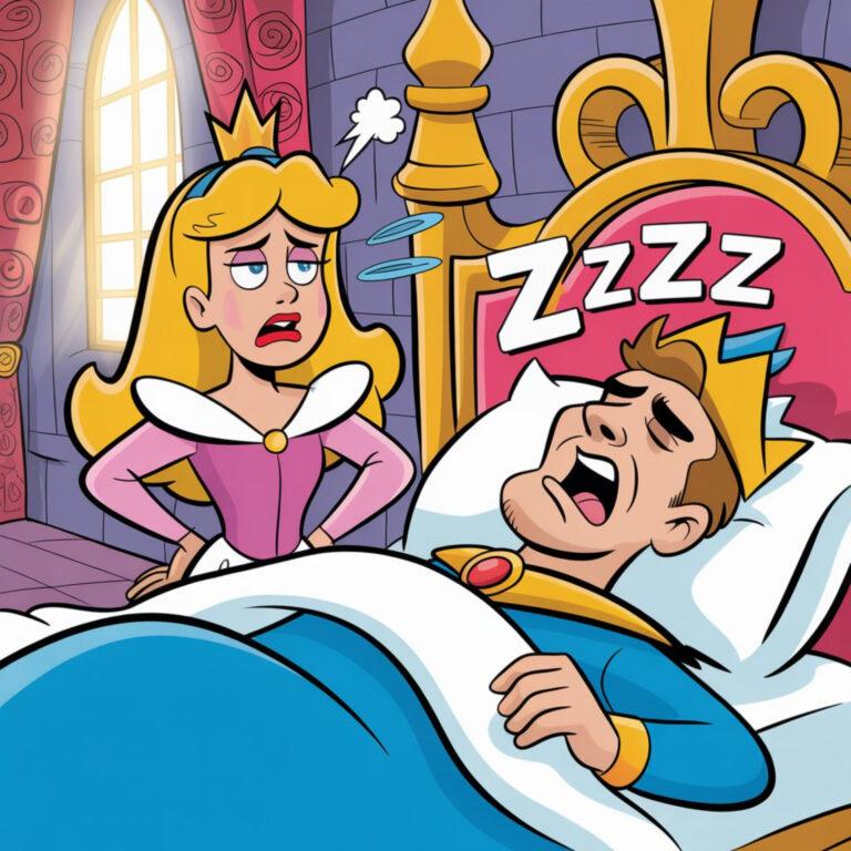 The Sleeping Beauty Who Wouldn’t Wake Up 👑😴