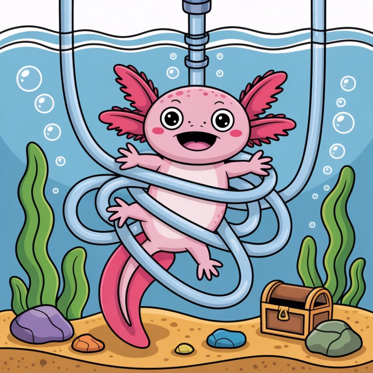 The Accidental Axolotl 🦎💧