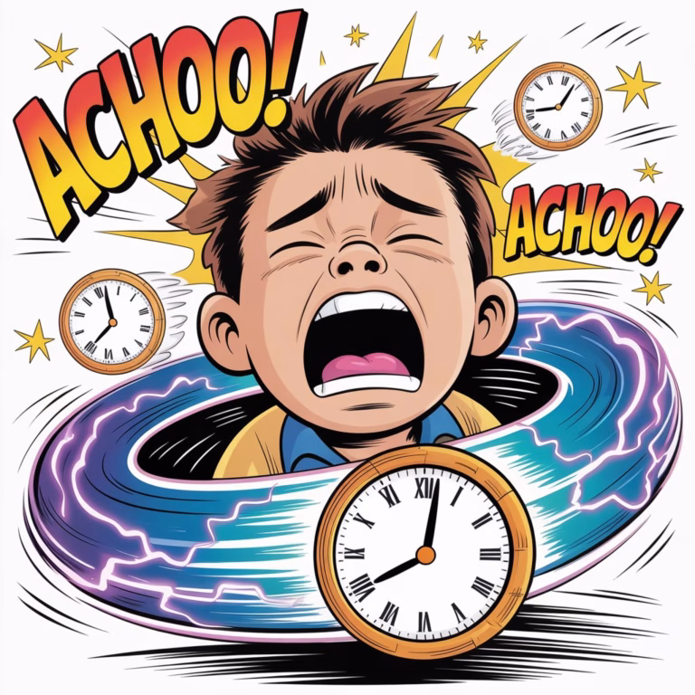 The Boy Who Sneezed Through Time ⏰🤧