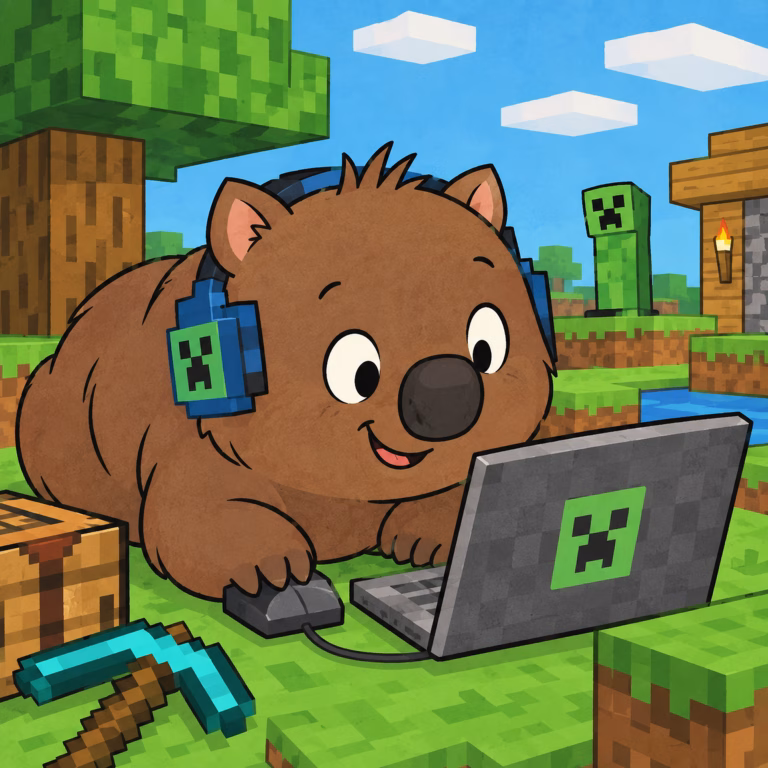 How Wombats Invented Minecraft